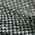 spring summer 100%poly mesh with foil fabric